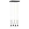 Lampa wisząca Axo Light Jewel 04 Czarna