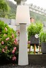 Lampa stojąca No.1 zewnętrzna ogrodowa 2700K Biała ciepła 160cm, biały 32563W biały