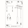 Sollux Lighting Lampa wisząca LAGOS 2 czarny SL.0328