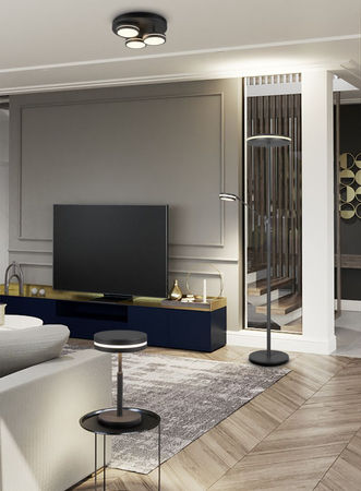 Lampa stołowa Trio 526510142 grafitowy