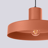 Sollux Lighting Lampa wisząca BILO ochra czerwona SL.1706