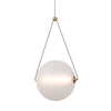 Lampa wisząca Italux Rastia PND-34361-L-HBR-OPAL złoty
