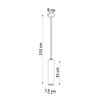 Sollux Lighting Lampa wisząca ceramiczna NANCY SL.0843