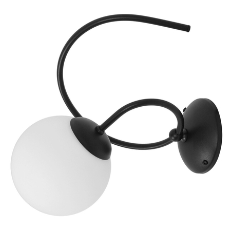 Kinkiet Kaja NELA K-5352 czarny, biały