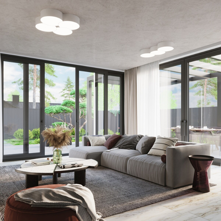 Sollux Lighting Plafon CIRCLE 1 biały SL.1050