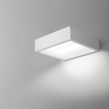 Kinkiet AQForm Slimmer 17 LED Hermetic Wall Biały Struktura