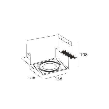 Spot Zuma-Line 94363-BK ONEON DL 111-1