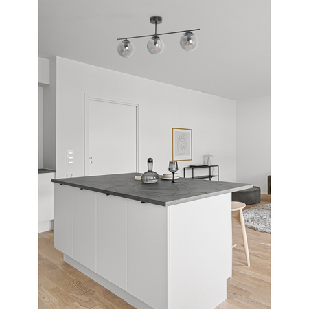 Lampa sufitowa Kaja GAMMA K-5169 czarny, grafitowy