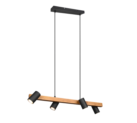 Lampa wisząca Trio 312490432 czarny