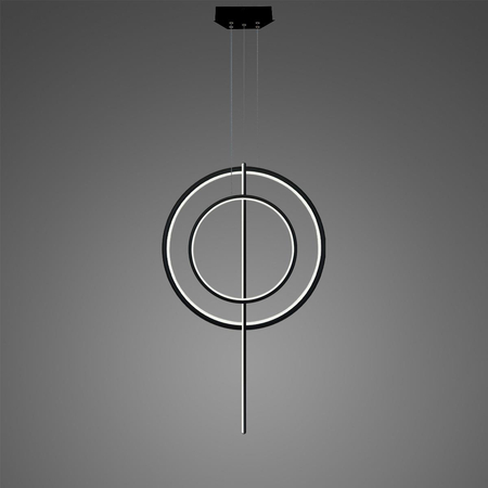 Lampa wisząca Linea No.5 60/40cm czarna 4k