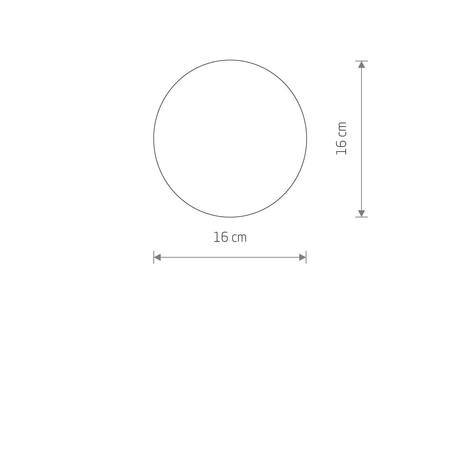 Klosz/Abażur CAMELEON SNOWBALL 160 Nowodvorski 10268 biały