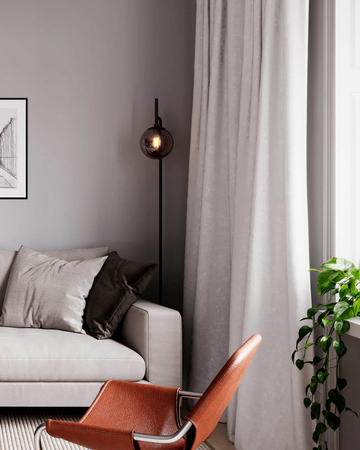 Lampa podłogowa By Rydens Boyle 4100930-4505 smokegrey