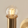 Kinkiet Endon Lighting Burley Rechargeable 110459 mosiądz
