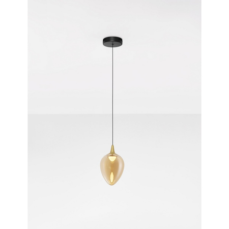 Lampa wisząca Luces Exclusivas VAZENDO LE45118 czarny, złoty i odcienie złota