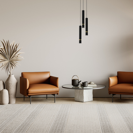 Milagro Lampa wisząca JOKER BLACK/GOLD 3xGU10 MLP8918 CZARNY / ZŁOTY