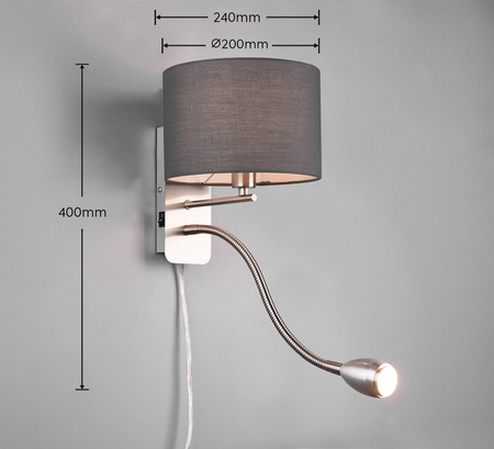 Kinkiet Trio 271170211 srebrny