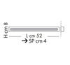 Kinkiet Sillux LP6-267F-52 Malè-Line