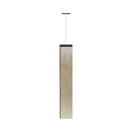 Lampa wisząca Abigali 6614 Marble Stone 607Y 25W 3000K 6 x 6 x 50 cm