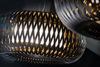 Lampa sufitowa Slamp KALATOS - BLACK/GOLD M KLTCM00BGD00000000EU czarny/złoty