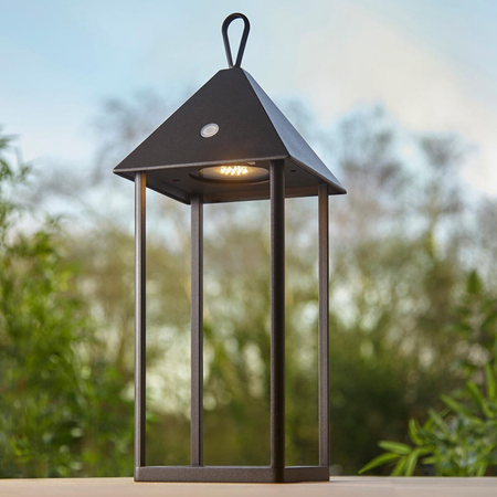 Lampa zewnętrzna stołowa Endon Lighting Hoot 106790 czarny