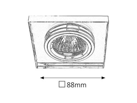 Lampa sufitowa Rabalux Spot fashion 1147 chrom