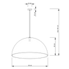 Lampa wisząca Sigma 30139 Sfera 50