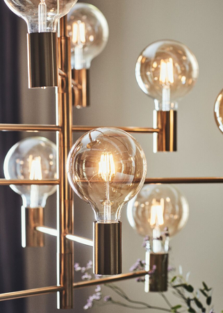 Lampa wisząca Markslöjd PARIS 108117 mosiądz