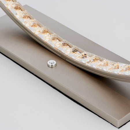 Lampa stołowa Endon Lighting Eternity 73048 nikiel