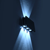 Eko-Light Kinkiet Solarny Alf 50lm 6000K EKO9100 CZARNY
