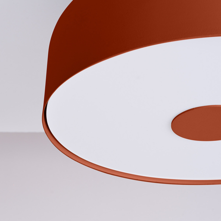 Sollux Lighting Plafon OMIQ ochra czerwona SL.1681