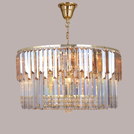 Lampa wisząca CAMILLE Zuma Line 19101/16 złoty