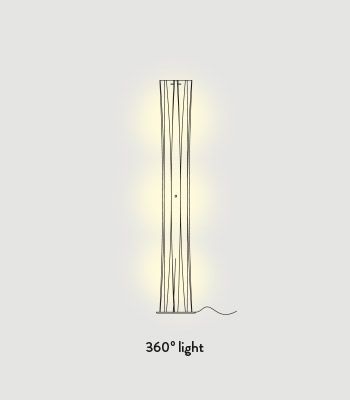 Lampa podłogowa Slamp BACFXL0GLD00000000EU Bach XL Gold