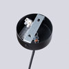 Sollux Lighting Lampa wisząca ARCHE 1 czarna SL.1338
