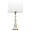 Cosmo Light Lampa stołowa LOBOC T01019BR-WH