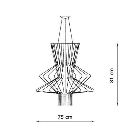 Lampa wisząca Foscarini 1690071-20 Allegro Ritmico