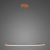 Lampa wisząca Ledowe Okręgi No.1 120cm 3k miedziana Dali