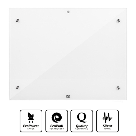 Panel grzewczy Cronos CR-CH03 500W biały szklany