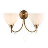 Kinkiet Endon Lighting Alton 1805-2AN mosiądz