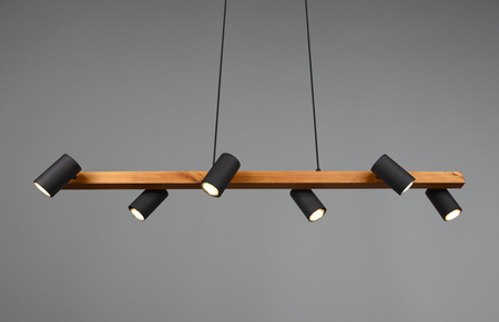 Lampa wisząca Trio 312490632 czarny