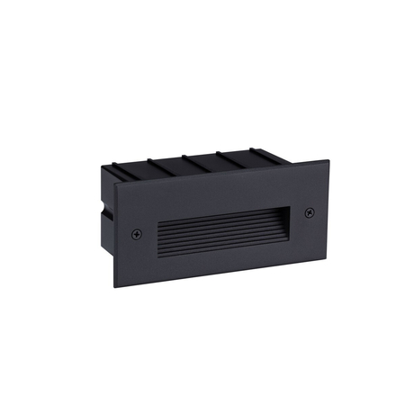 Kinkiet zewnętrzny Luces Exclusivas CENDILO LE75317 czarny