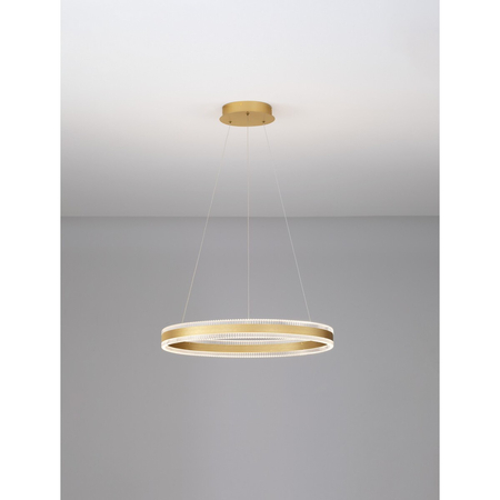 Lampa wisząca Luces Exclusivas DONTERIO LE45398 złoty i odcienie złota