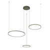 Lampa wisząca Nowodvorski CIRCOLO LED 11398 Silk olive