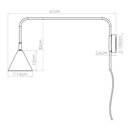 Sollux Lighting Kinkiet NOX beżowy SL.1699