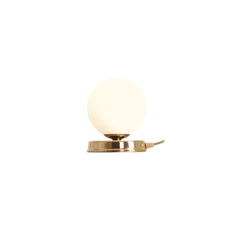 Lampa biurkowa LAMPKA BIURKOWA BALL GOLD S Aldex 1076B30_S złoty