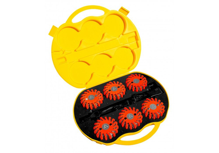 Mactronic Professional Line PSD0012 Dysk sygnalizacyjny, zestaw 6 sztuk, barwa bursztynowa