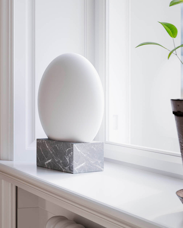 Lampa stołowa By Rydens Glori 4002570-5002 biały