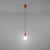 Sollux Lighting Lampa wisząca DIEGO 1 pomarańczowy SL.0584