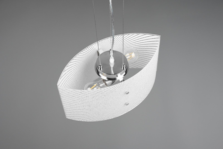 Lampa wisząca Trio 312200200 srebrny