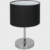 Milagro Lampka stołowa CASINO BLACK/CHROME 1xE27 ML6381 Czerń / Chrom