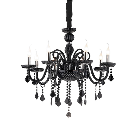 Żyrandol Ideal Lux 032511 Giudecca SP8 Nero